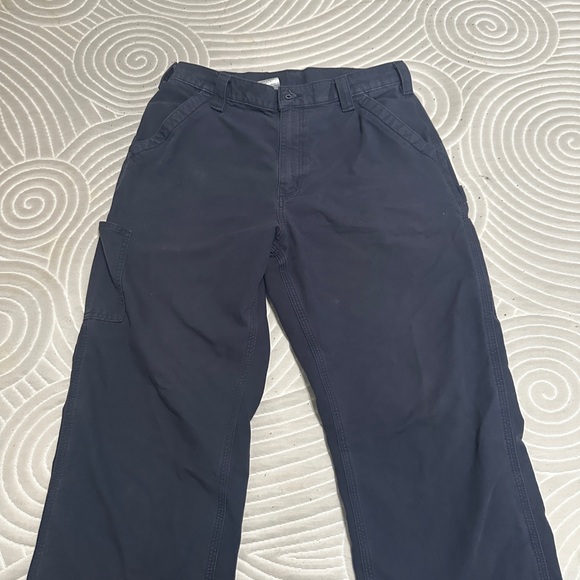 Carhartt blue carpenter pants - Picture 1 of 4
